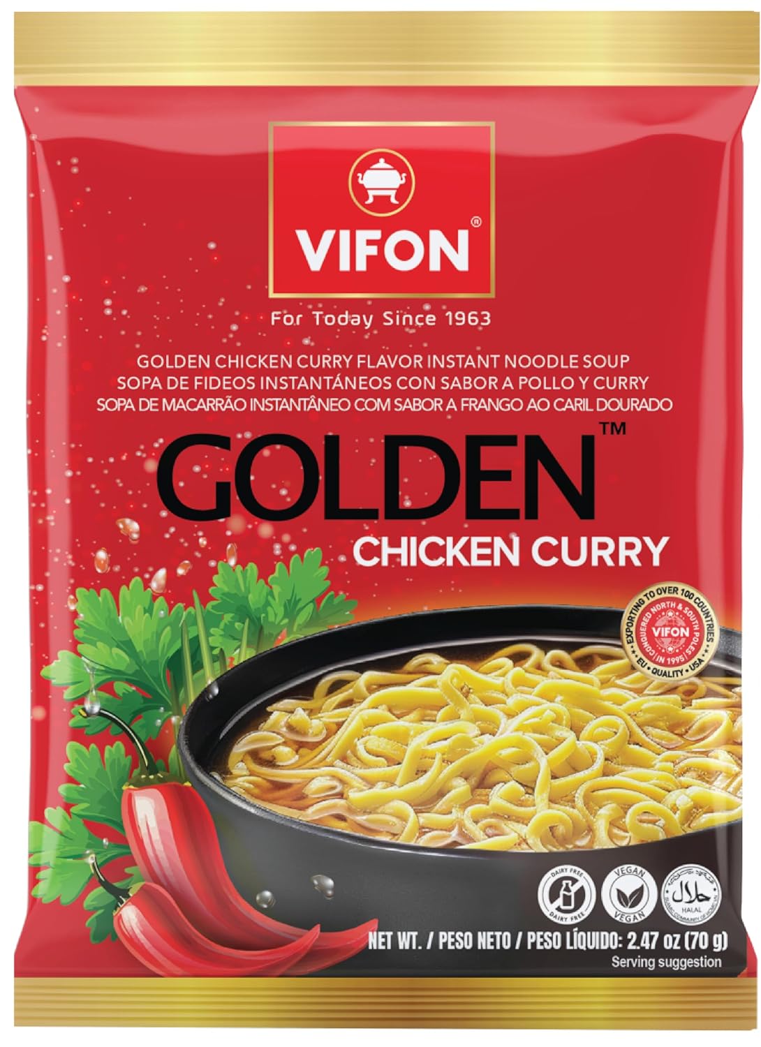 🔥 Combo Deal: 1 Case RENSO Coconut Water 500ml + 1 case VIFON Golden Chicken Curry Flavor Noodle Soup