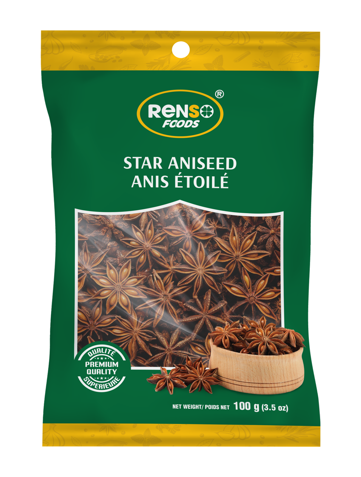 Đại hồi RENSŌ (100g, 24 túi/thùng)