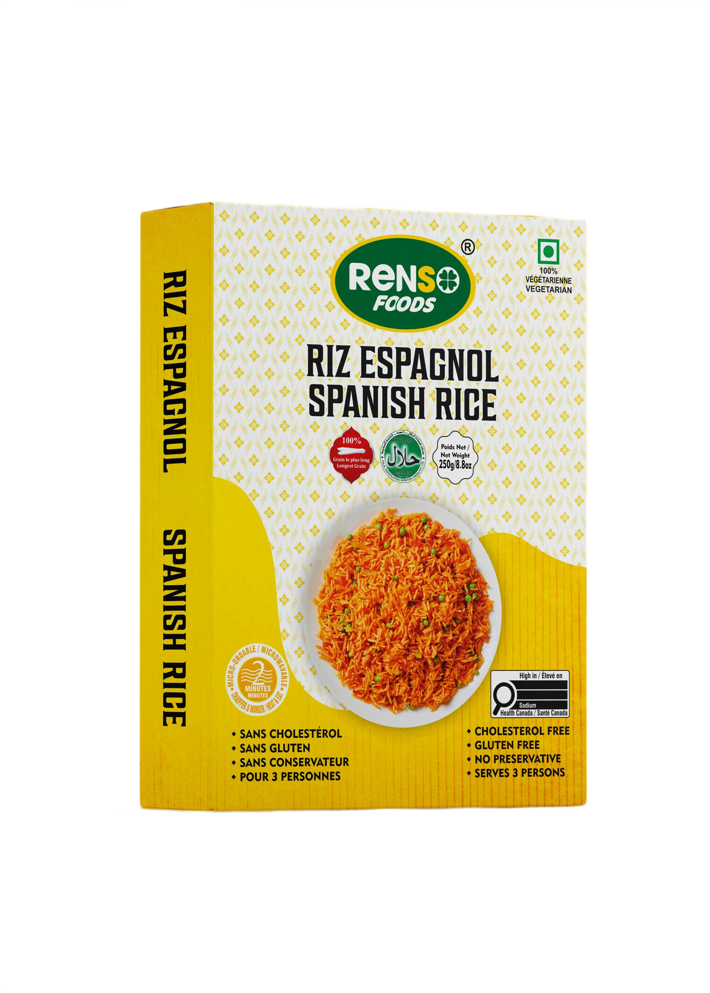 Riz Espagnol RENSOU Microriz (250g, 24 boîtes/caisse)