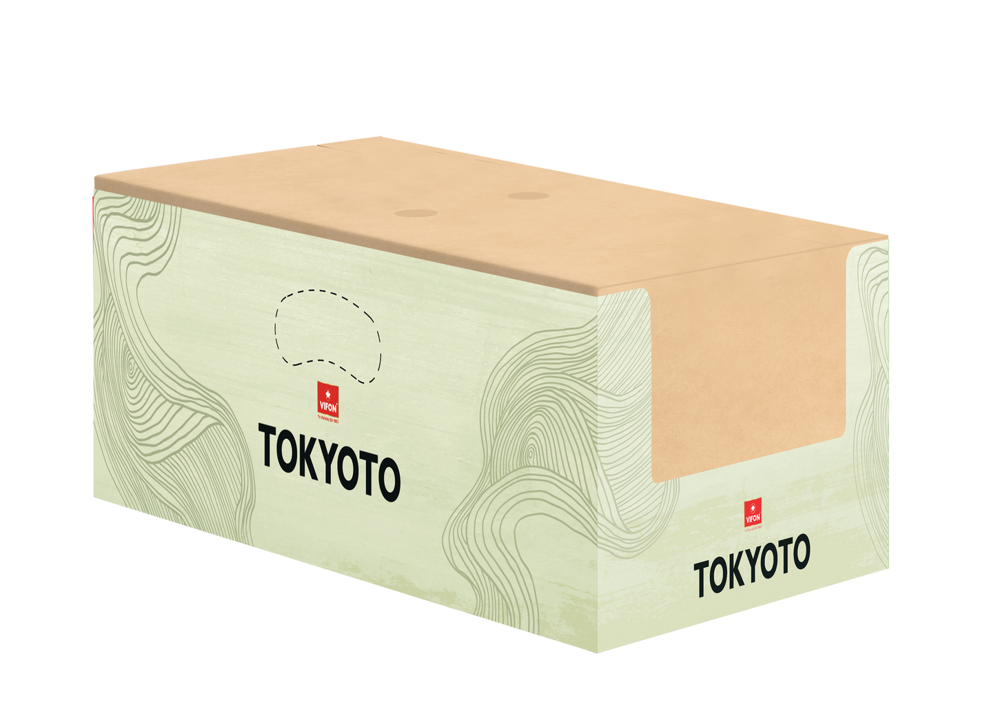 Mì udon cà ri ăn liền VIFON Tokyoto (85g, 8 ly/thùng)