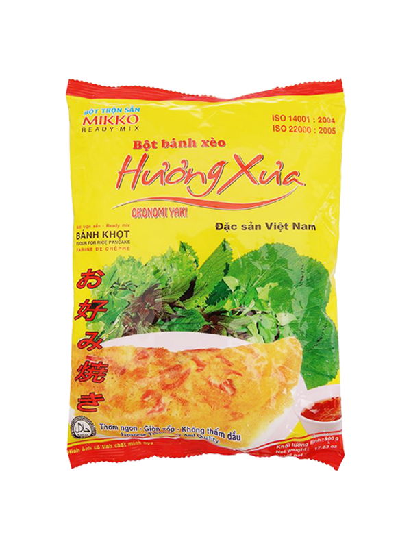 Bột Bánh Xèo HƯƠNG XƯA (500g, 30 gói/thùng)