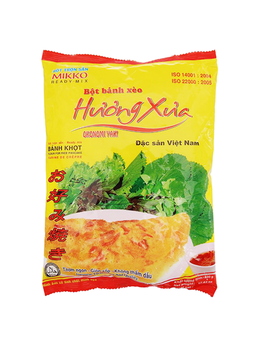 Bột Bánh Xèo HƯƠNG XƯA (500g, 30 gói/thùng)