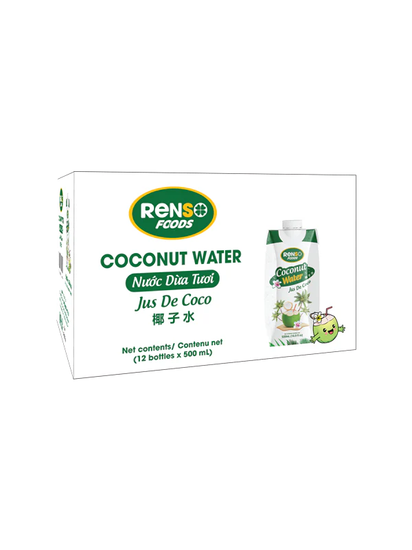 🔥 Bundle Deals: 1 Case RENSO Coconut Water 500ml + 1 Case VIFON Soup Powder
