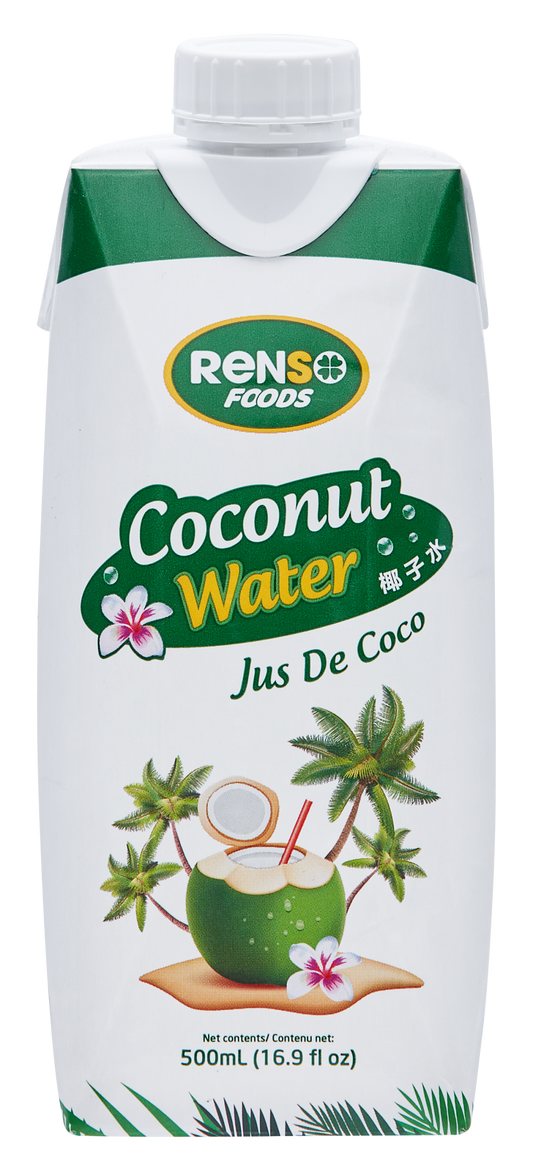 RENSO Coconut Water (500ml, 12 Bottles/case)