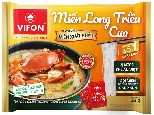 Miến cua VIFON "Hoàng Gia" (68g, 20 gói/thùng)