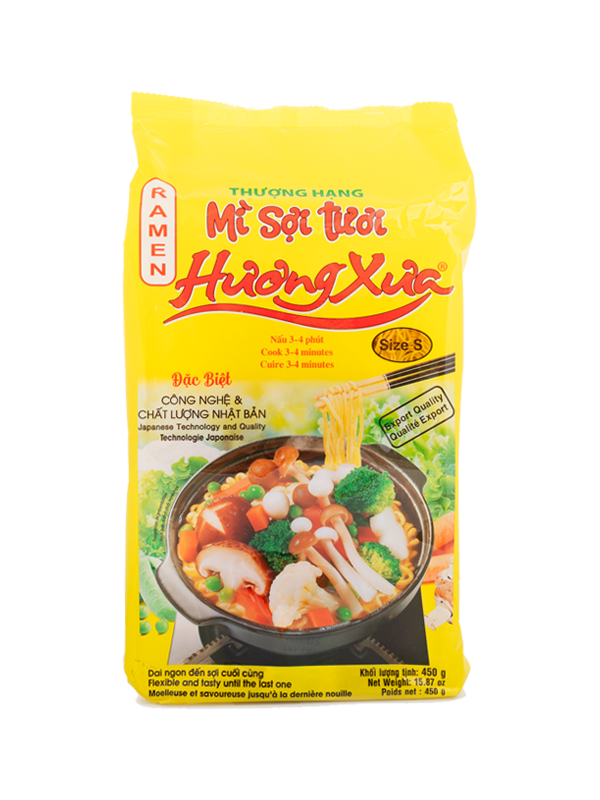 Mì Cao Cấp HƯƠNG XƯA cỡ S (450g, 14 gói/thùng)