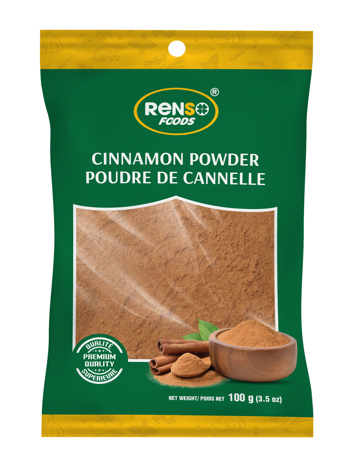 Bột Quế RENSO (100g, 24 túi/thùng)