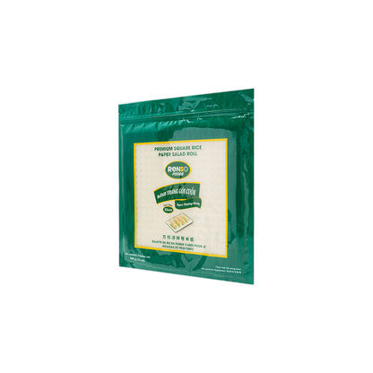 Renso Premium Square Rice Paper Salad Roll (22cm, 340g, 44 bags/case)