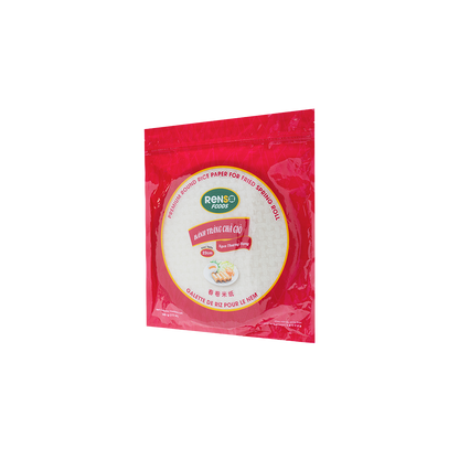 Renso Premium Galettes de Riz Rondes pour Nems (22cm, 340g, 44 sacs/caisse)