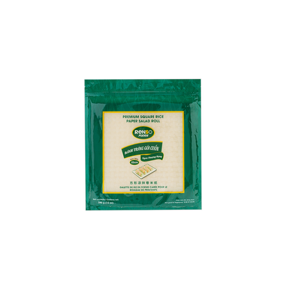 Renso Premium Square Rice Paper Salad Roll (22cm, 340g, 44 bags/case)