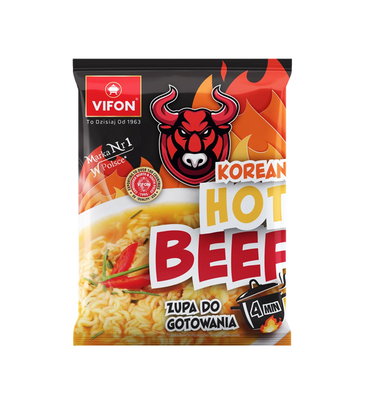 VIFON 韩式辣牛肉 (105克, 20袋/箱)