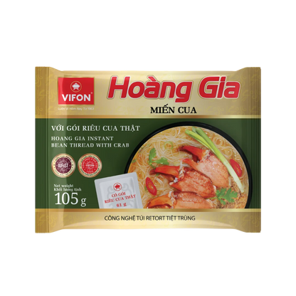 Miến cua Hoàng Gia VIFON (105g/gói, 18 gói/thùng)