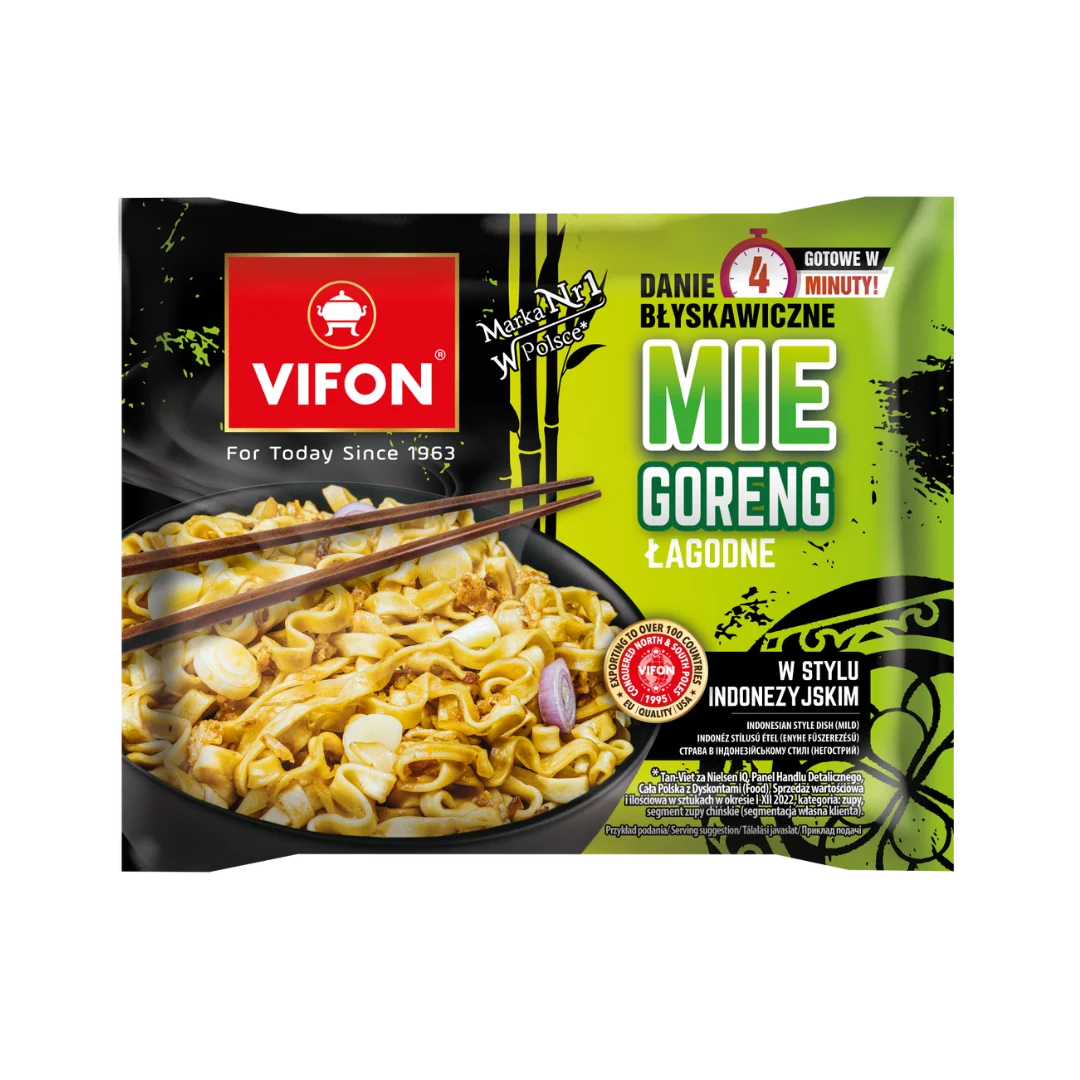 VIFON 炒面味 (90克, 16袋/箱)