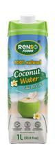 Nước Dừa Tự Nhiên 100% RENSO (1L, 12 Chai/thùng)