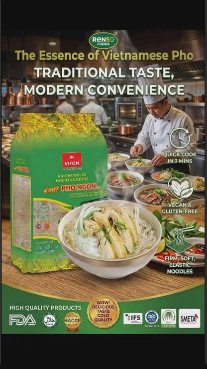 VIFON - RENSO Wow! Phở Ngon (500g, 18 gói/thùng)