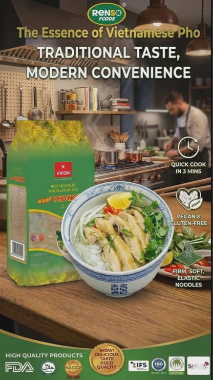 VIFON - RENSO Wow! Phở Ngon (500g, 18 gói/thùng)