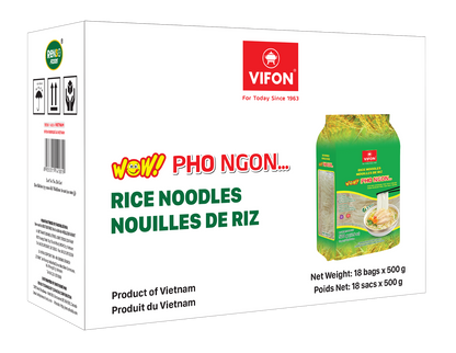 VIFON - RENSO Wow! Phở Ngon (500g, 18 gói/thùng)