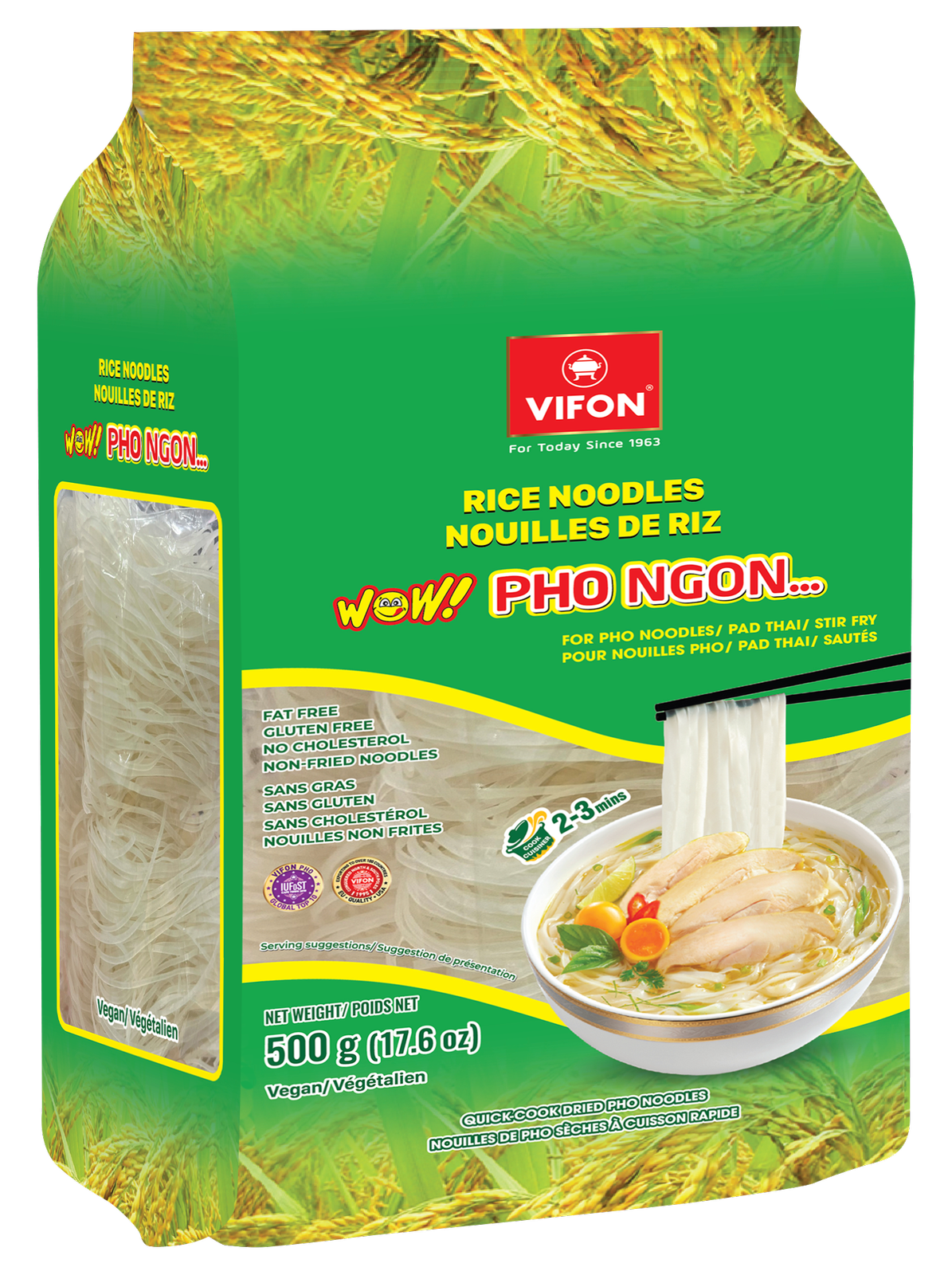 VIFON - RENSO Wow! Phở Ngon (500g, 18 gói/thùng)